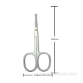 Luxury private label eye makeup tool stainless steel beauty eyebrow scissors